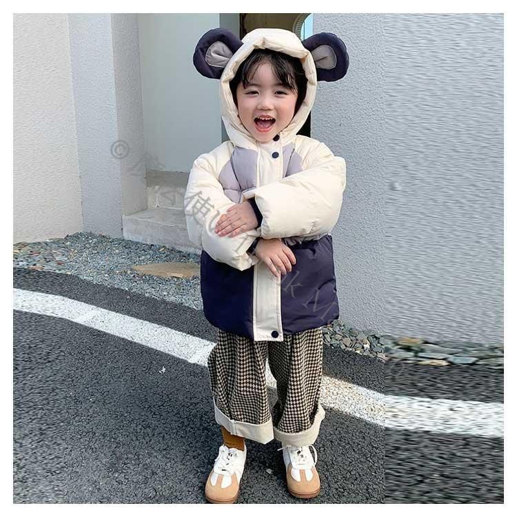 キッズ 女の子 男の子 中綿ジャケット 中綿コート 子供服 中綿 フード付き ジャケット 防寒 アウター 通販 冬 韓国子供服 コート 冬用