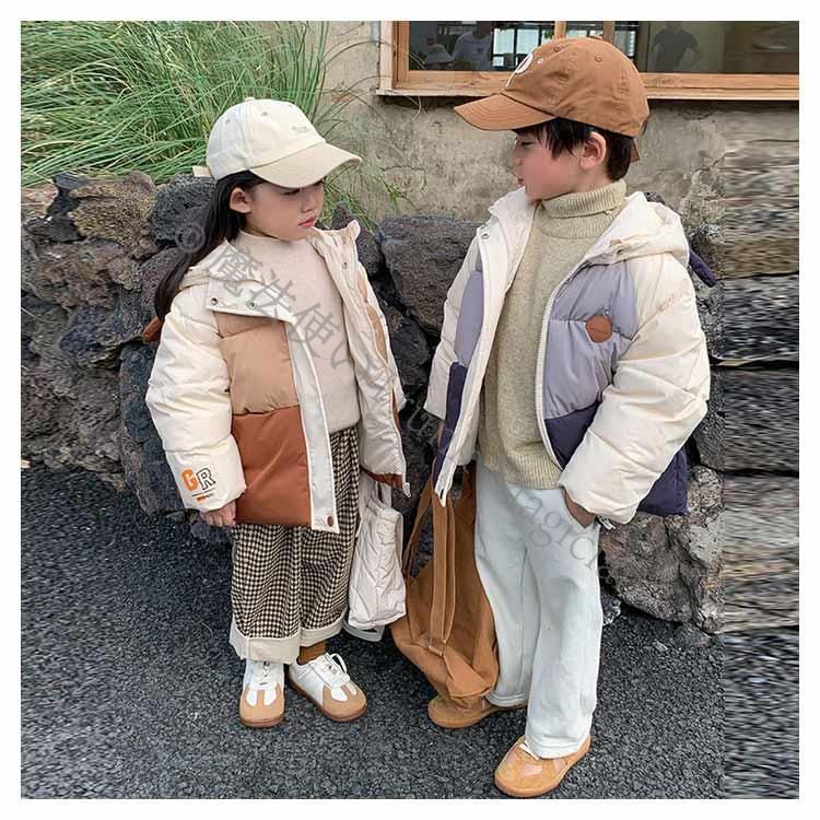 キッズ 女の子 男の子 中綿ジャケット 中綿コート 子供服 中綿 フード付き ジャケット 防寒 アウター 通販 冬 韓国子供服 コート 冬用