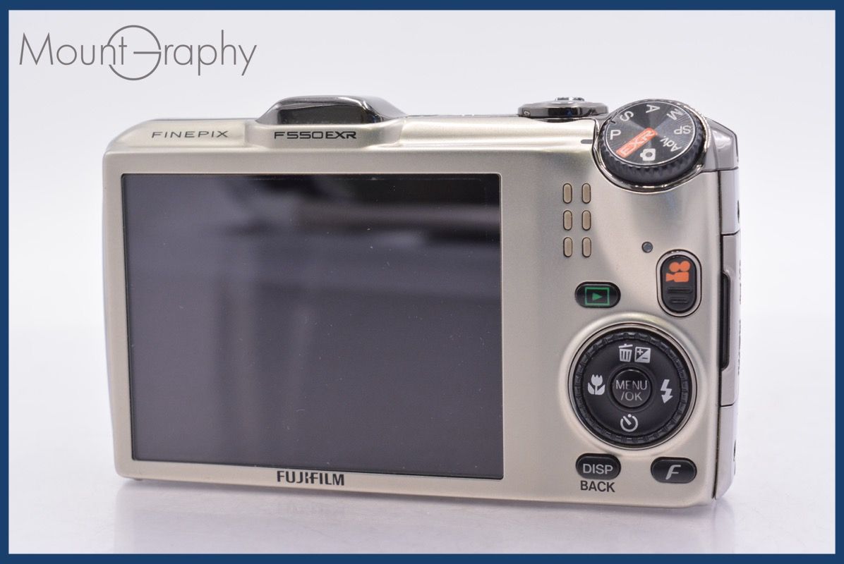 富士フィルム FUJIFILM FinePix F550EXR 15x バッテリー付属 ☆完動