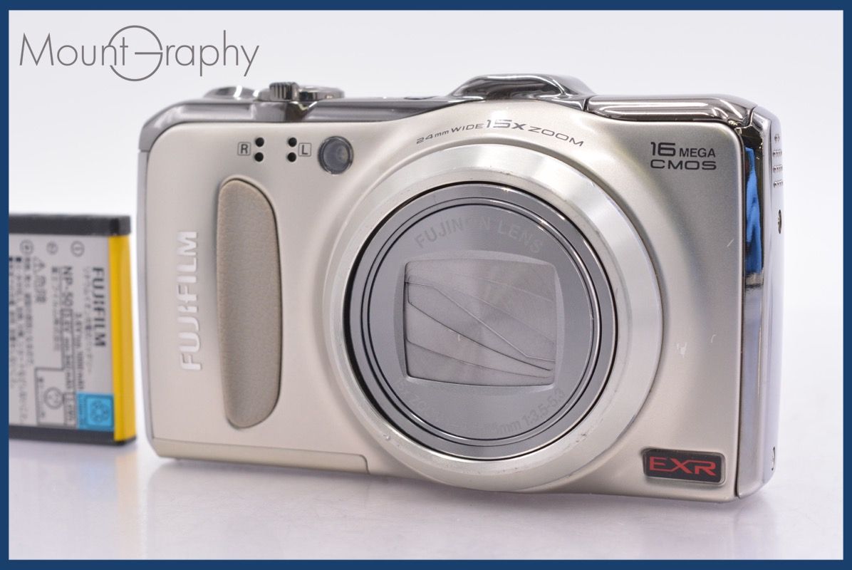 富士フィルム FUJIFILM FinePix F550EXR 15x バッテリー付属 ☆完動