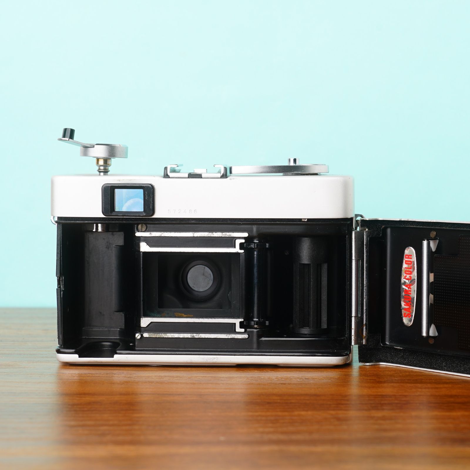 整備品】KONICA C35 Flash matic コニカ ケース付