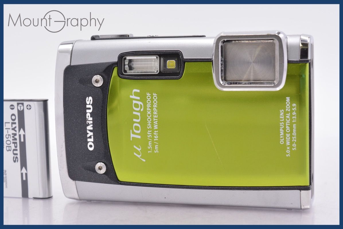 オリンパス OLYMPUS μ Tough-6020 5x バッテリー付属 ★完動★同梱可 #am1269