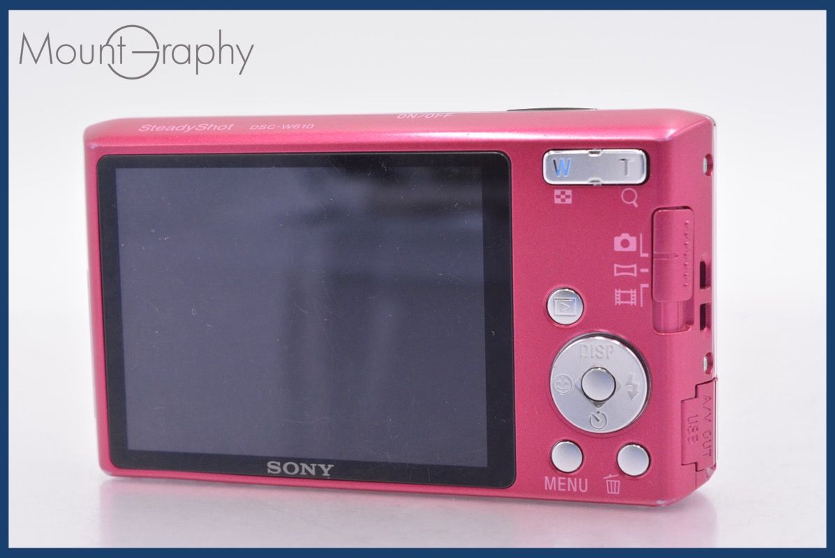 ☆実用美品☆ ソニー SONY Cyber-shot DSC-W610 4x バッテリー付属