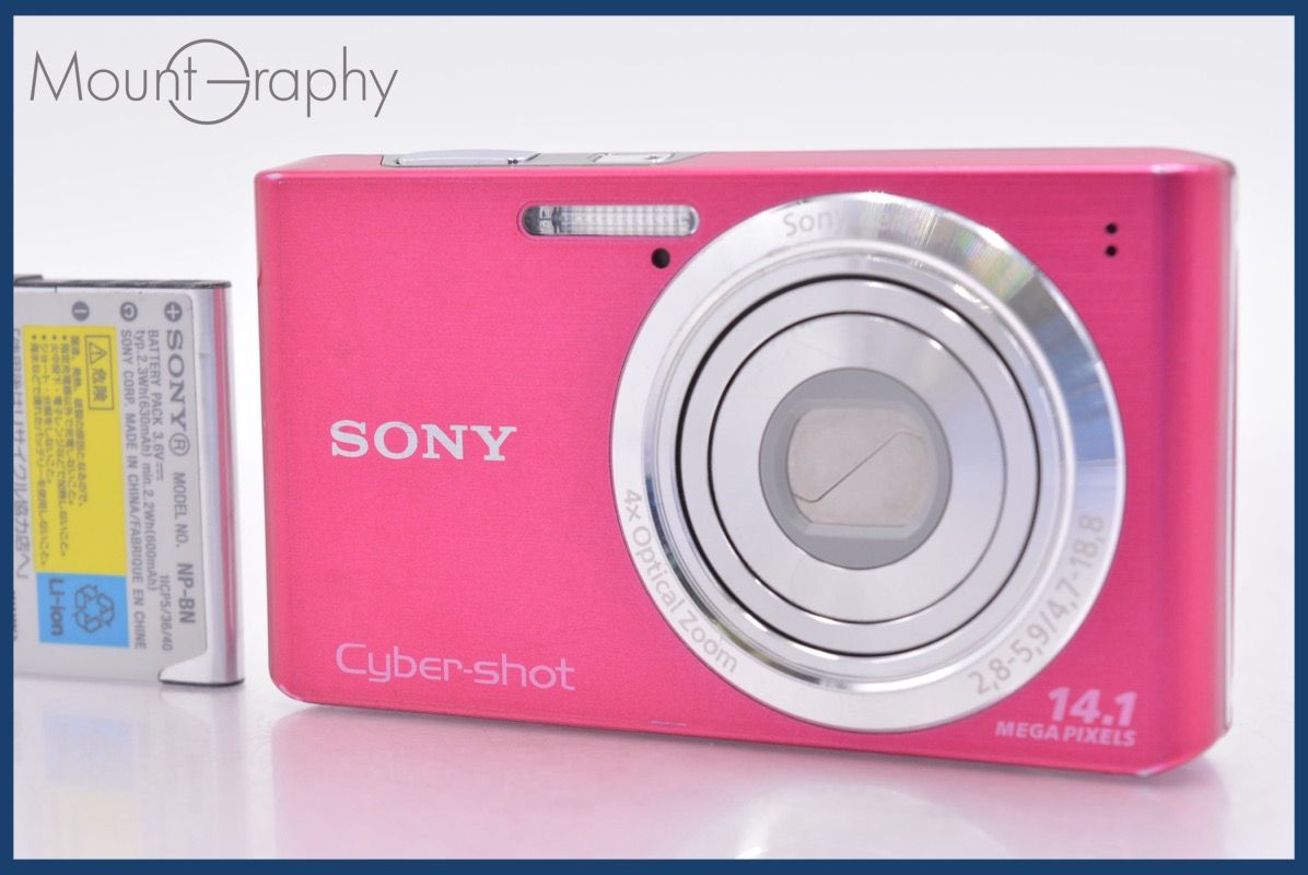 ☆実用美品☆ ソニー SONY Cyber-shot DSC-W610 4x バッテリー付属