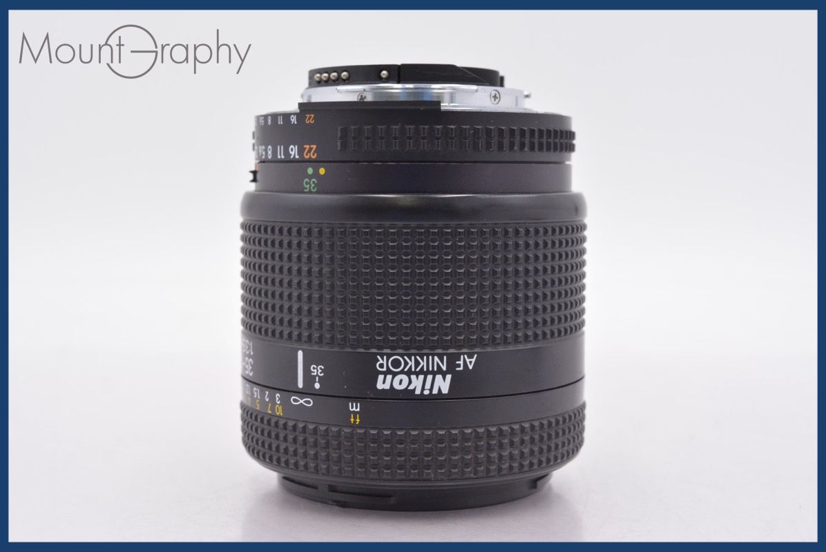 ニコン Nikon AF NIKKOR 35-105mm F3.5-4.5 D 前後キャップ-レンズフィルター付 完動 同梱可 am1304