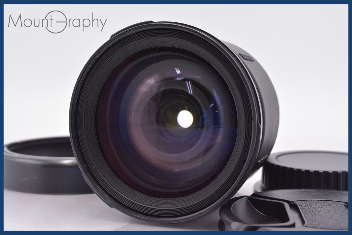 タムロン TAMRON AF ASPHERICAL 28-200mm F3.8-5.6 前後キャップ レンズフード付 キヤノンEF用 AF 完動 同梱可 am1314