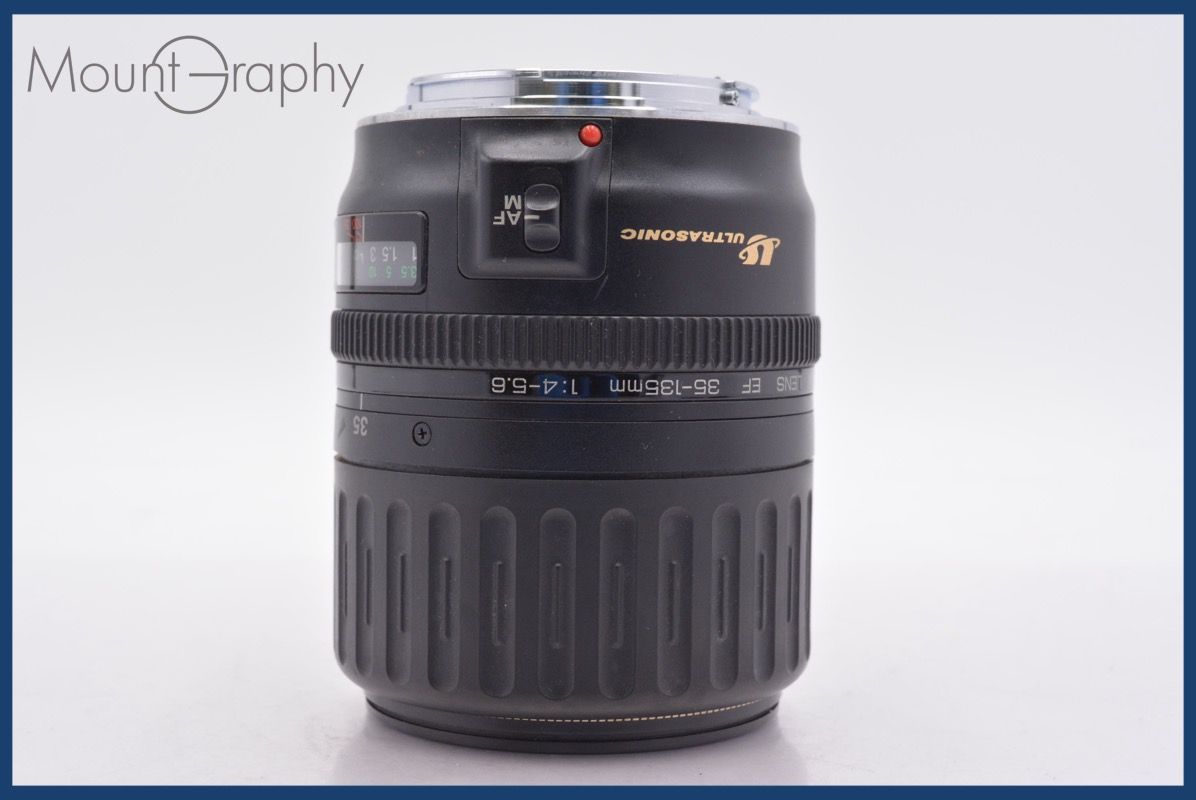 キヤノン Canon EF 35-135mm F4-5.6 USM 前後キャップ レンズフード付 完動 同梱可 am1317