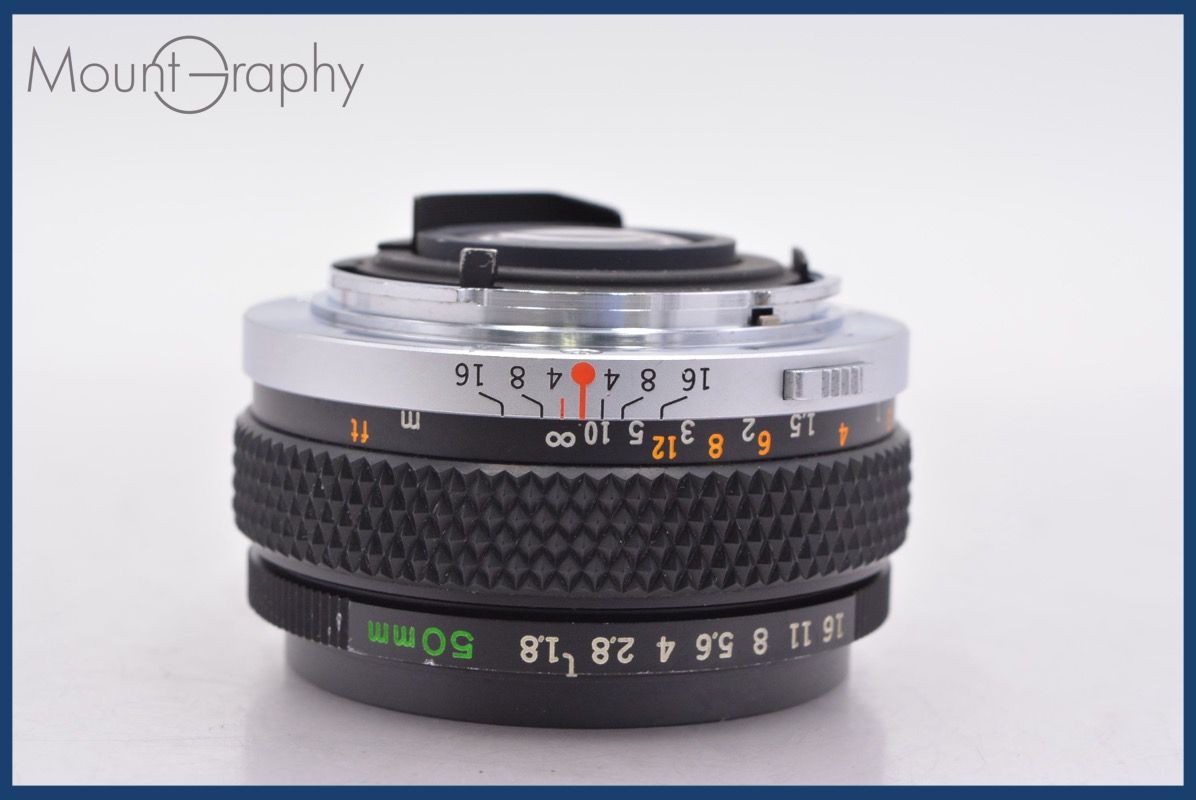 特別 オリンパス OLYMPUS OM-SYSTEM F.ZUIKO AUTO-S 50mm F1.8 前後キャップ-レンズフィルター付 完動 同梱可 am1320