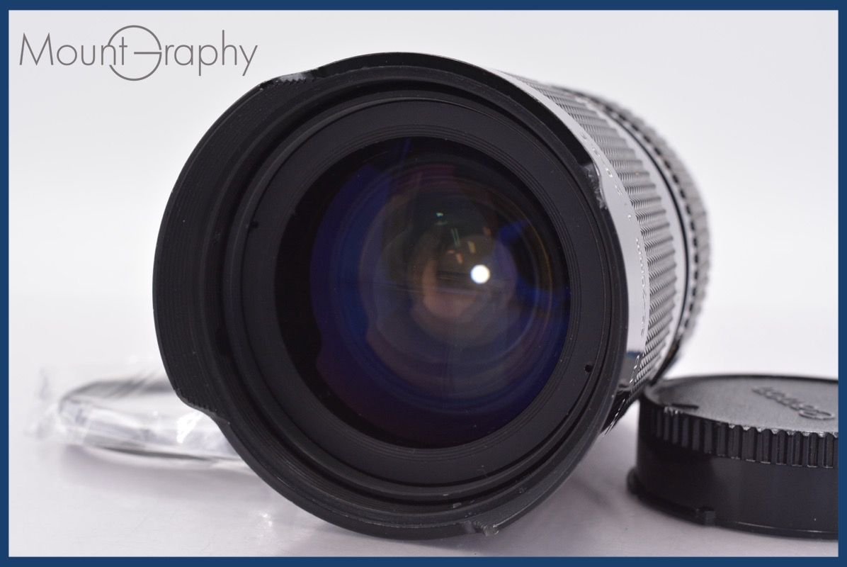 キヤノン Canon NEW FD 35-70mm F2.8-3.5 後キャップ-レンズフィルター付 完動 同梱可 am1347