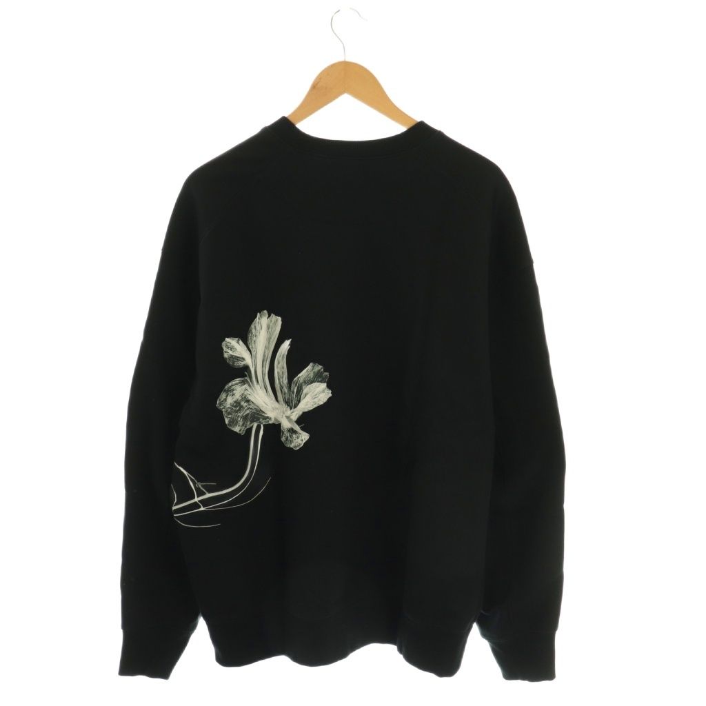 ワイスリー Y-3 GFX FT CREW フレンチテリークルースウェット 長袖 M ブラック マルチ IN 4337 DO OS AD
