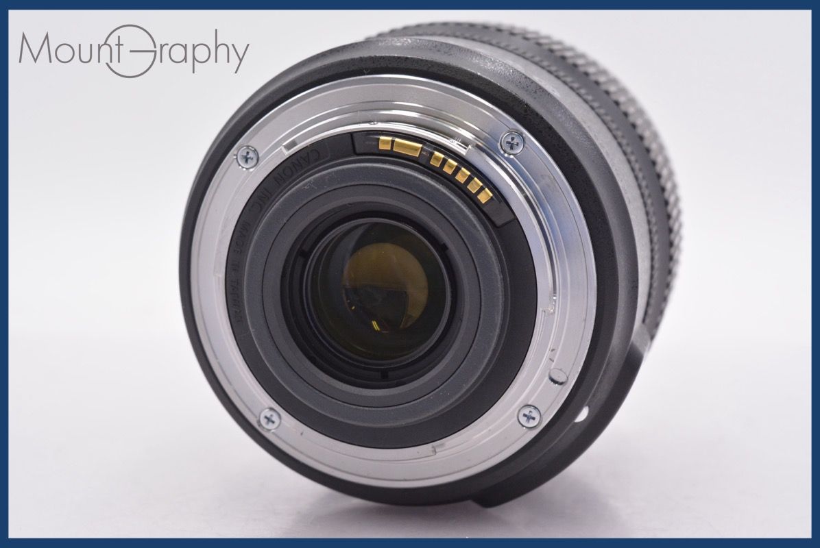  キヤノン Canon EF S 15 85 mm F 3 5 6 IS USM 前後キャップ レンズフード付 同梱可 am 1353 その他 カメラ