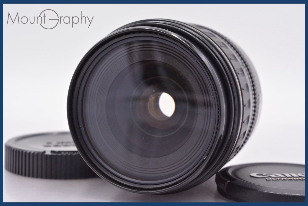上 キヤノン Canon EF 28-80mm F3.5-5.6 USM 前後キャップ-レンズフィルター付 完動 同梱可 am1356