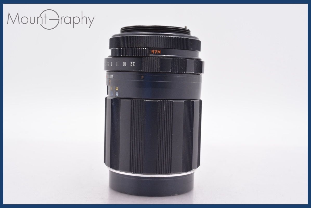 新作 ペンタックス PENTAX Super-Takumar 135mm F3.5 後期 前後キャップ-レンズフィルター付 完動 同梱可 am1360