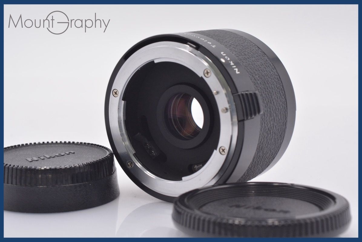上 ニコン Nikon Teleconverter TC-201 2X 前後キャップ付 完動 同梱可 yk5344