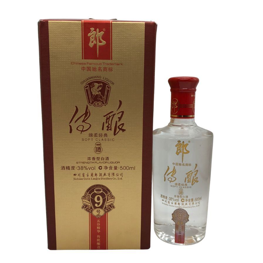 飲料・酒 郎 紅花郎酒 9年 500ml 38% 中国酒【F4】