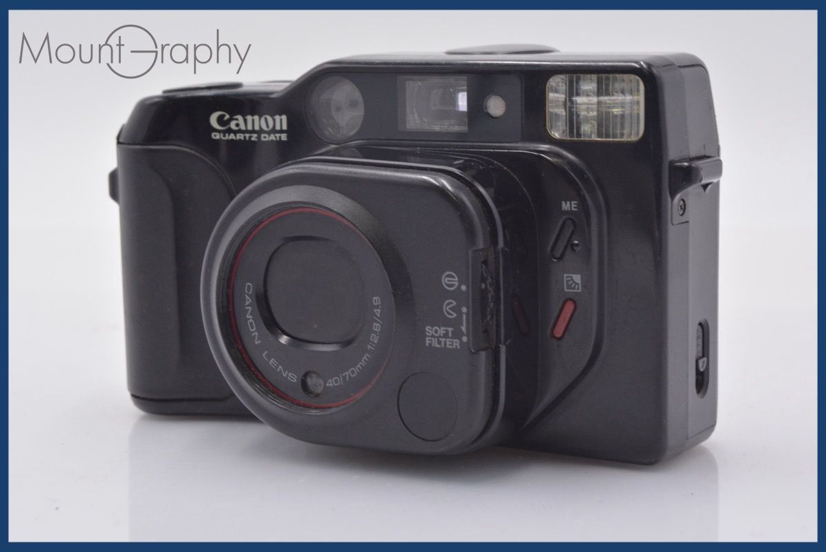キヤノン Canon Autoboy TELE QUARTZ DATE 40 70mm F2.8-4.9 完動 同梱可 yk5374