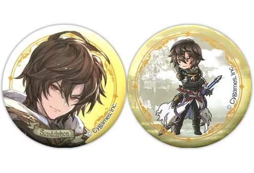 中古】バッジ・ピンズ(キャラクター) サンダルフォン 缶バッジセット(2