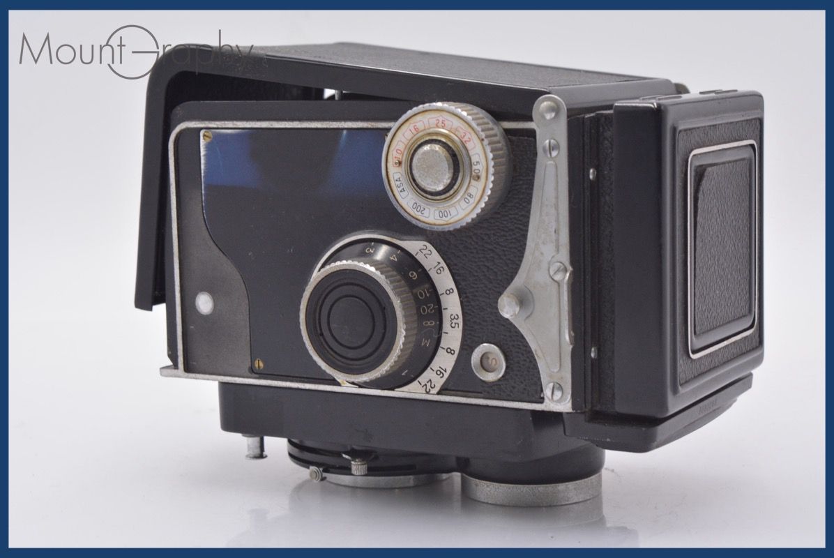 ☆特別特価☆ ヤシカ YASHICA YashicaFlex COPAL 80mm F3.5 ☆完動☆同