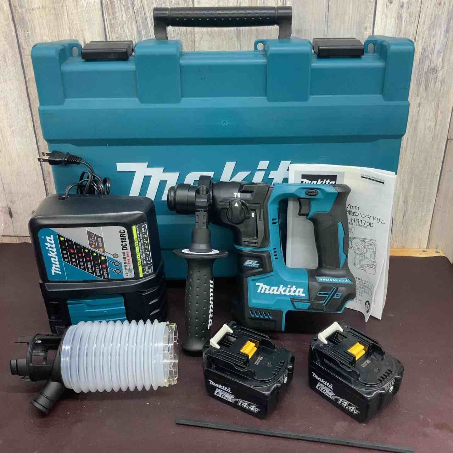 マキタ makita 14.4V コードレスハンマドリル HR170DRGX フルセット品 東大和店