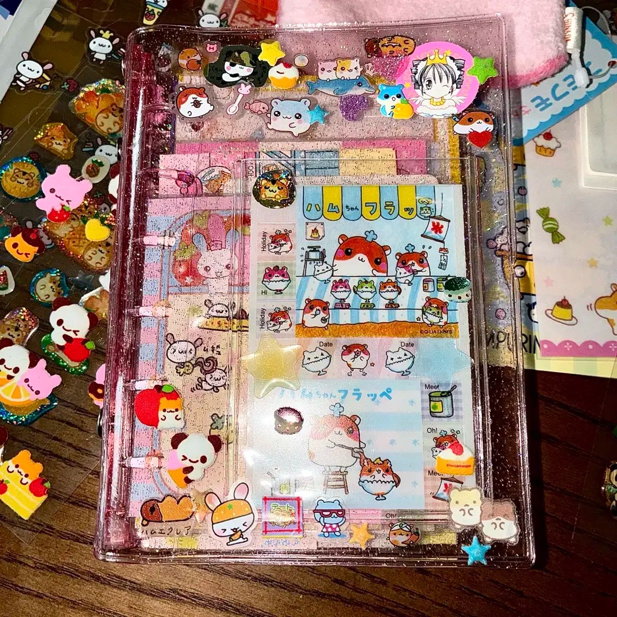 ダイアリーセットアップ 古典ダイアリーセットアップ 6穴バインダー 6穴ダイアリー 平成レトロ