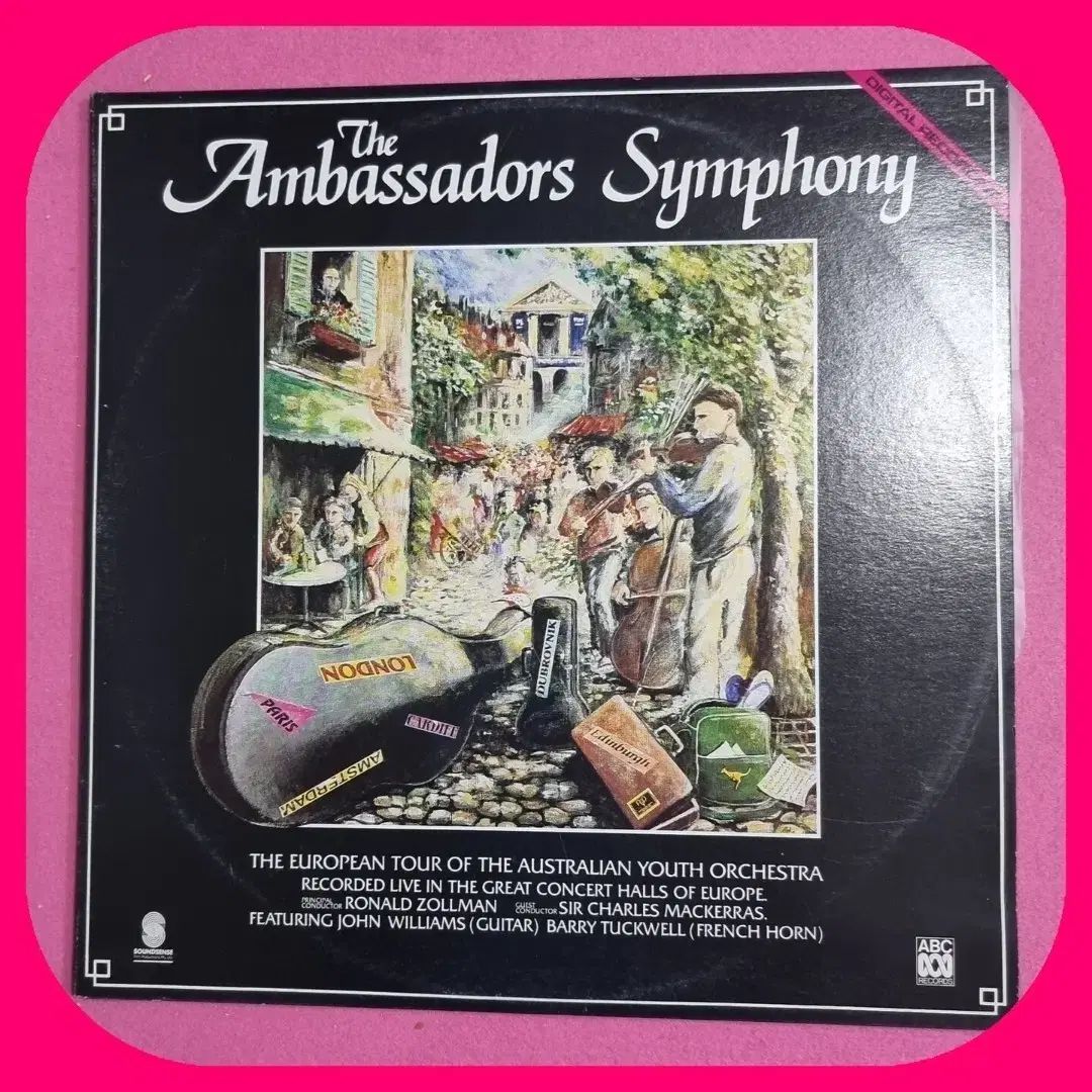 アンバサダー 交響曲 ヨーロッパツアー LP NM