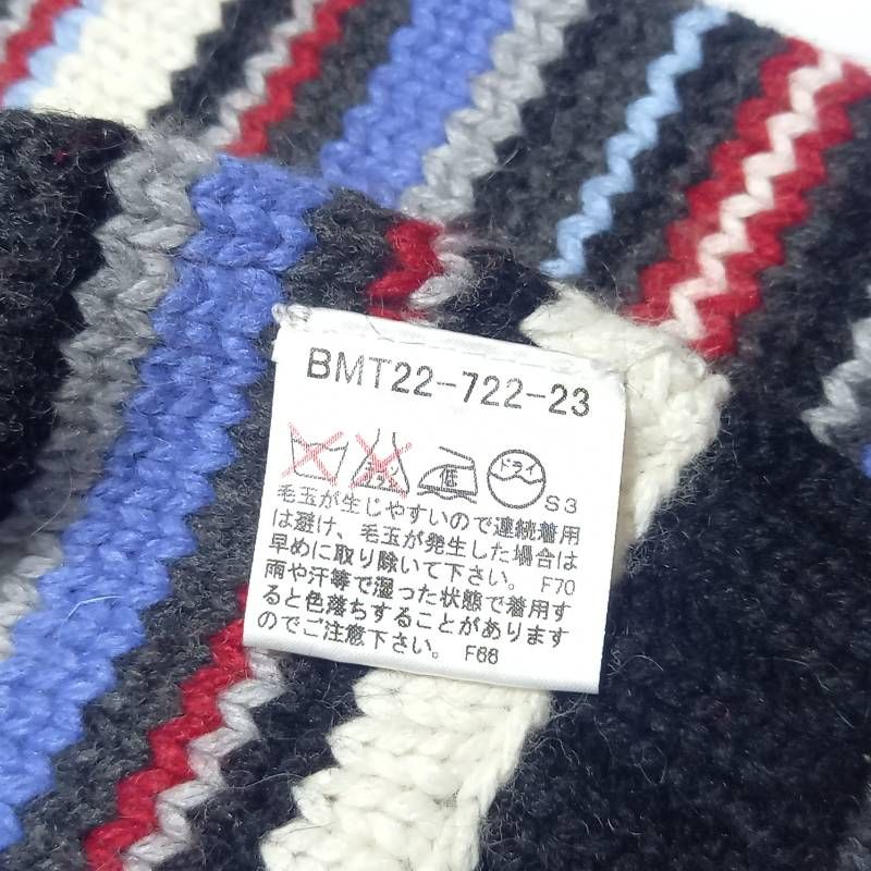 バーバリー ブラックレーベル ボーダー柄 マフラー Burberry - メルカリ