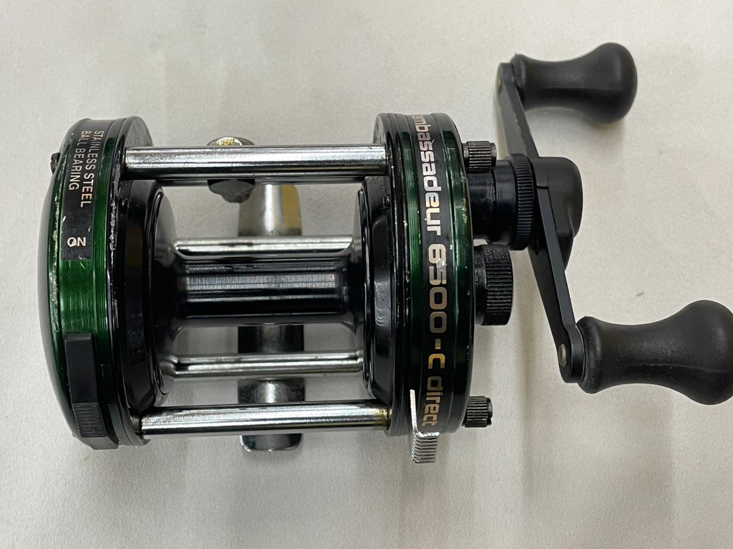 アブガルシア アンバサダー 6500Cダイレクト フットNo.020002 ブラックバス 雷魚 ナマズ ベイトリール ABU GARCIA AMBASSADEUR DIRECT 07