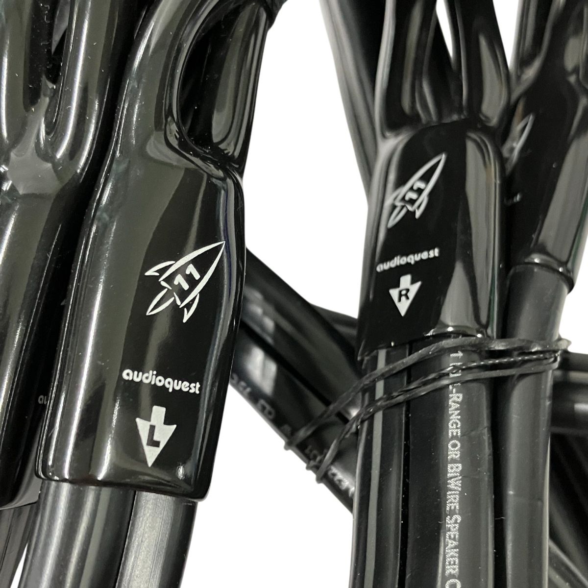 AudioQuest Rocket 11 2m ペア オーディオクエスト スピーカーケーブル バイワイヤリング オーディオ 音響機材 Y10580357