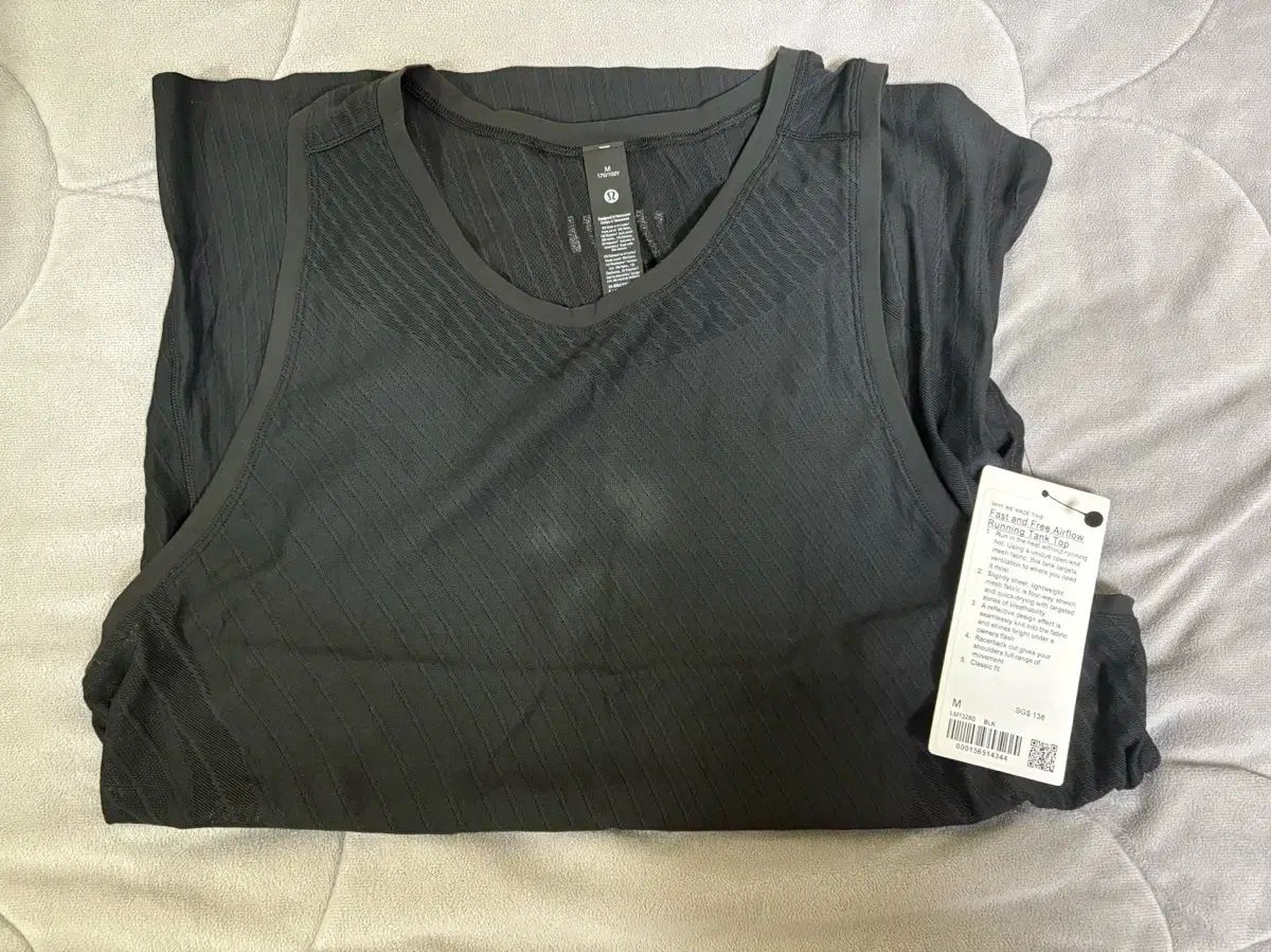 ルルレモン Fast and Free ランニング タンクトップ ブラック M