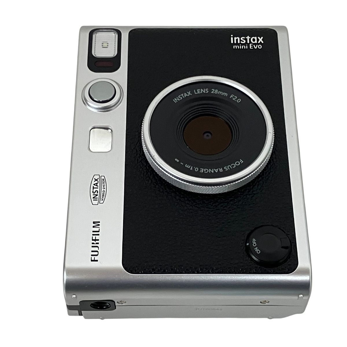 FUJIFILM 富士フイルム instax mini Evo BLACK ハイブリッドインスタントカメラ チェキ カメラ T10553937