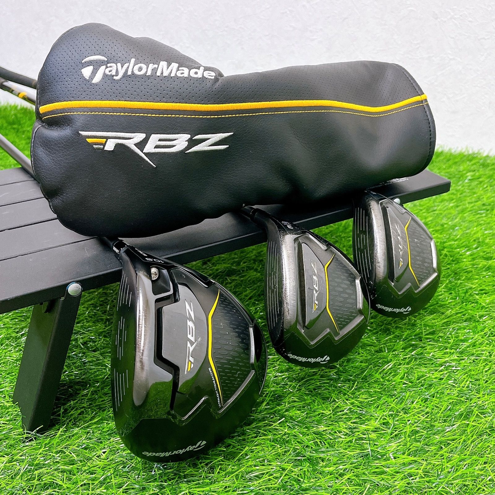 美品・付属品付き★テーラーメイド★RBZブラック★S テーラーメイド RBZ ブラック フェアウェイウッド 5W