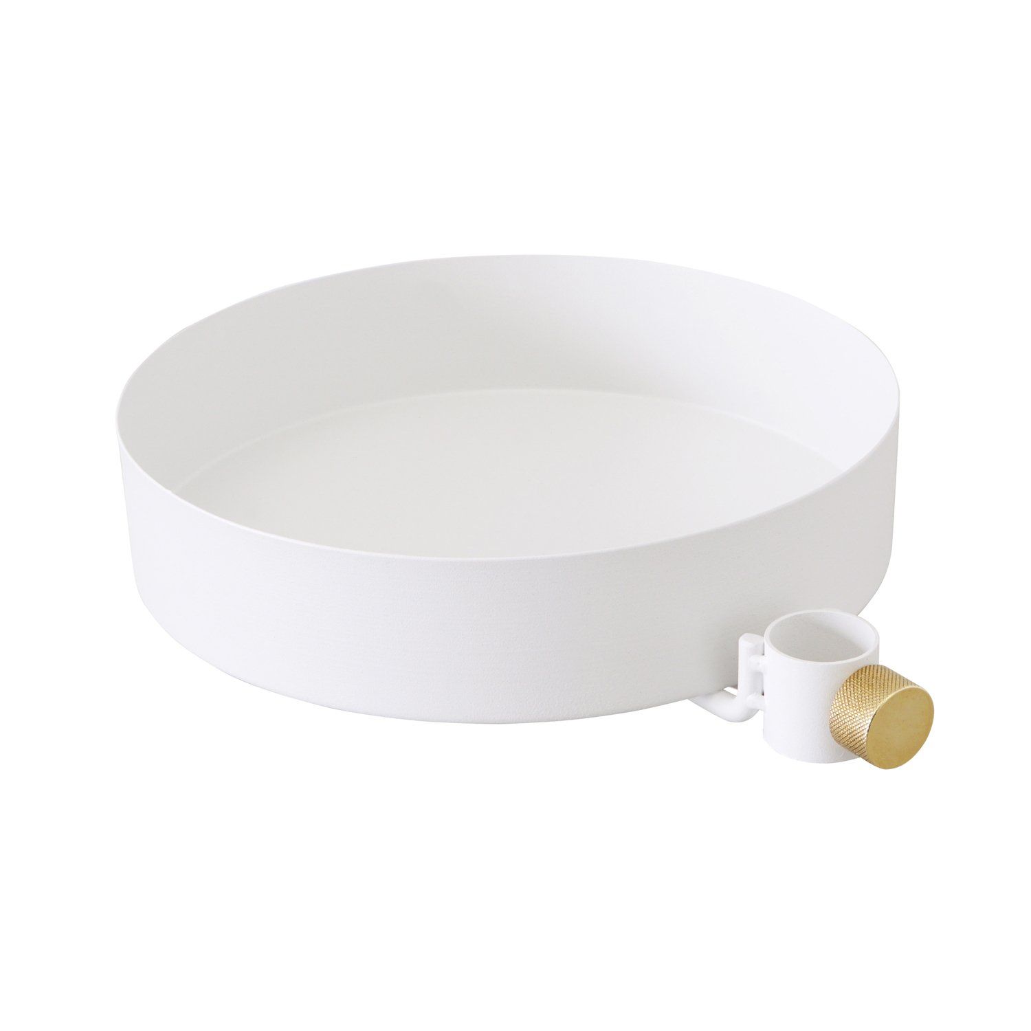 DRAW A LINE 019 Tray White ドローアライン トレイ ホワイト 縦 パーツ 幅23 奥行29 高さ6 cm 耐荷重2 kg D T WH