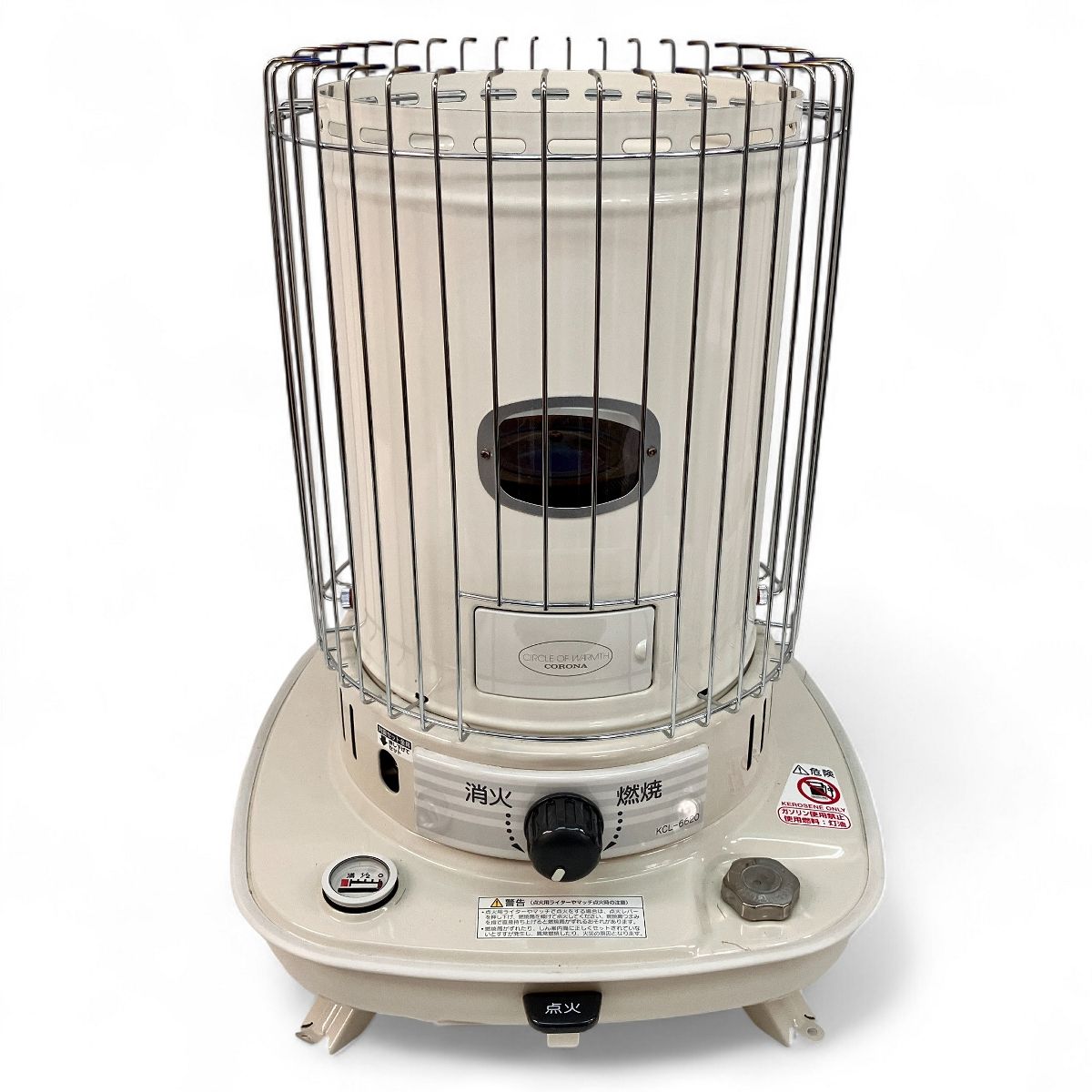 CORONA KCL-6620 コロナ自然通気形 解放式石油ストーブ 2020年製