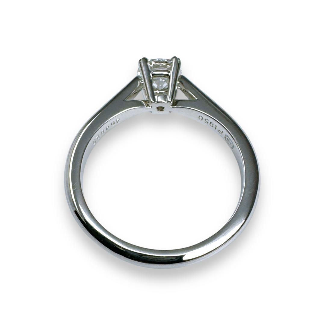 ハリーウィンストン ラウンドソリティアリング ダイヤ 0.50カラット 10