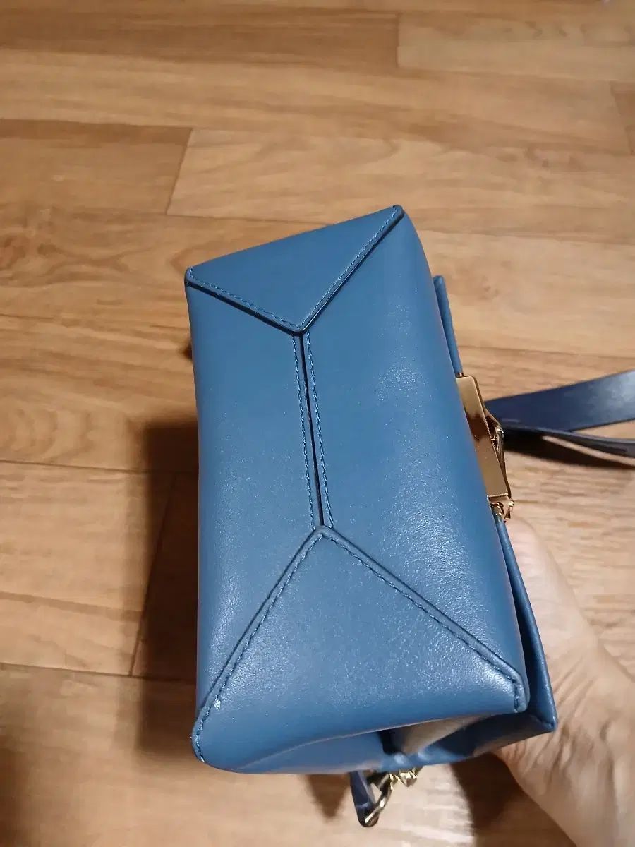  マイケルコース ブルー チェーン ショルダーバッグ メッセンジャーバッグ ショルダーバッグ