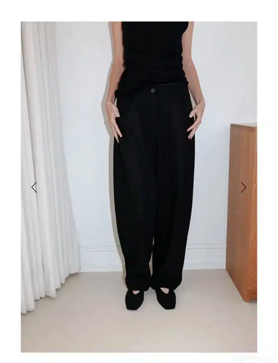 ル917 le17septembre バシコ カーブ パンツ ブラック 36