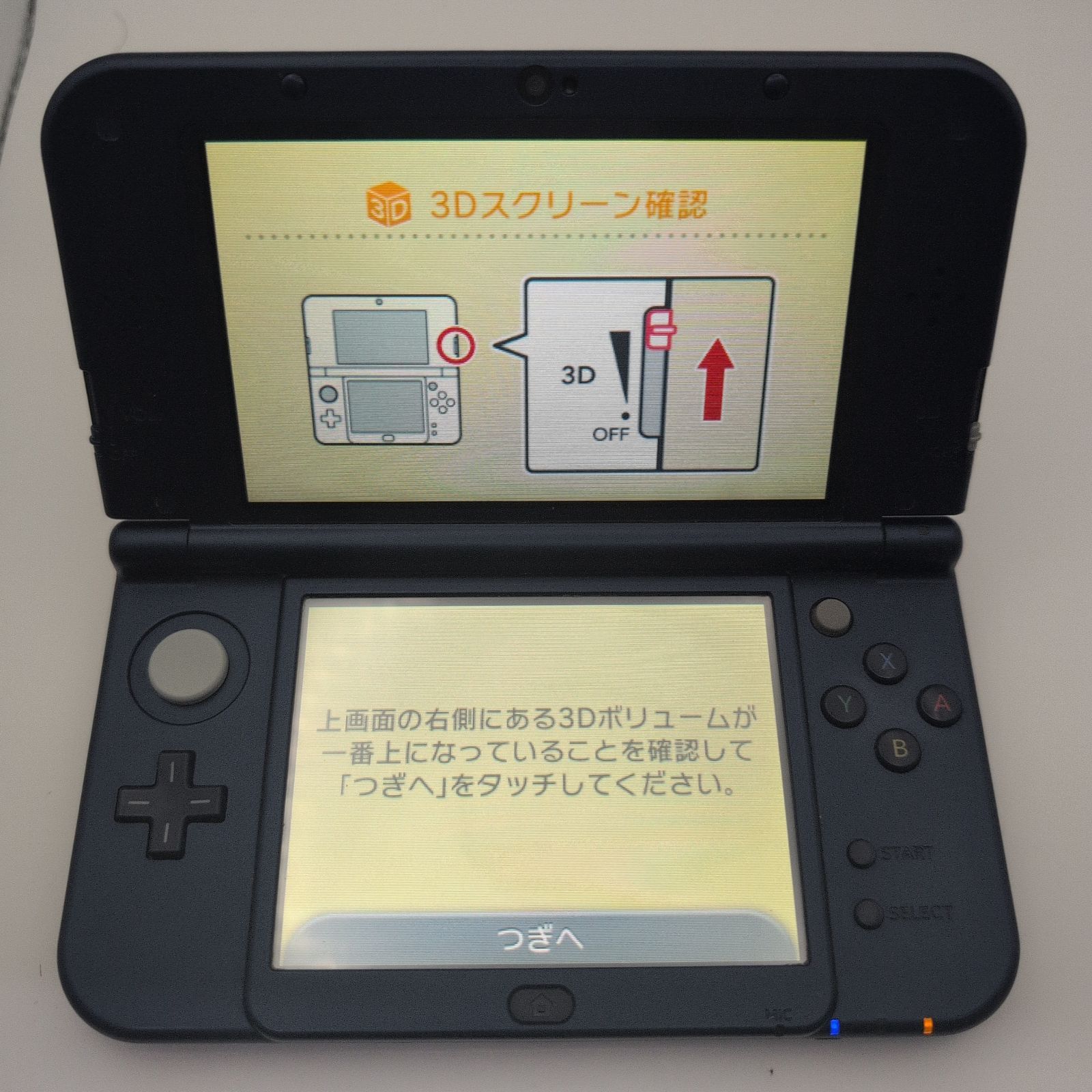 上下IPS液晶 Newニンテンドー3DS LL メタリックブルー 328