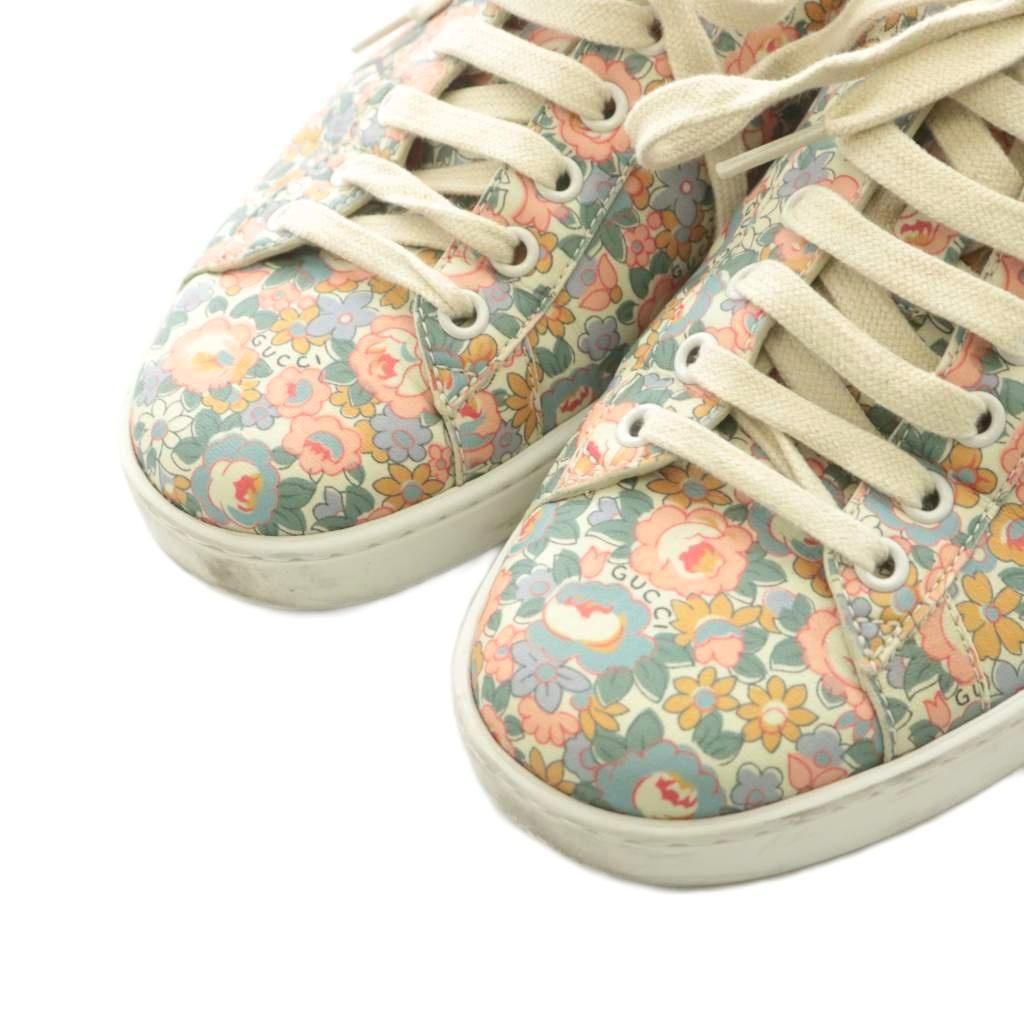 グッチ GUCCI × リバティ LIBERTY エース フローラル スニーカー  