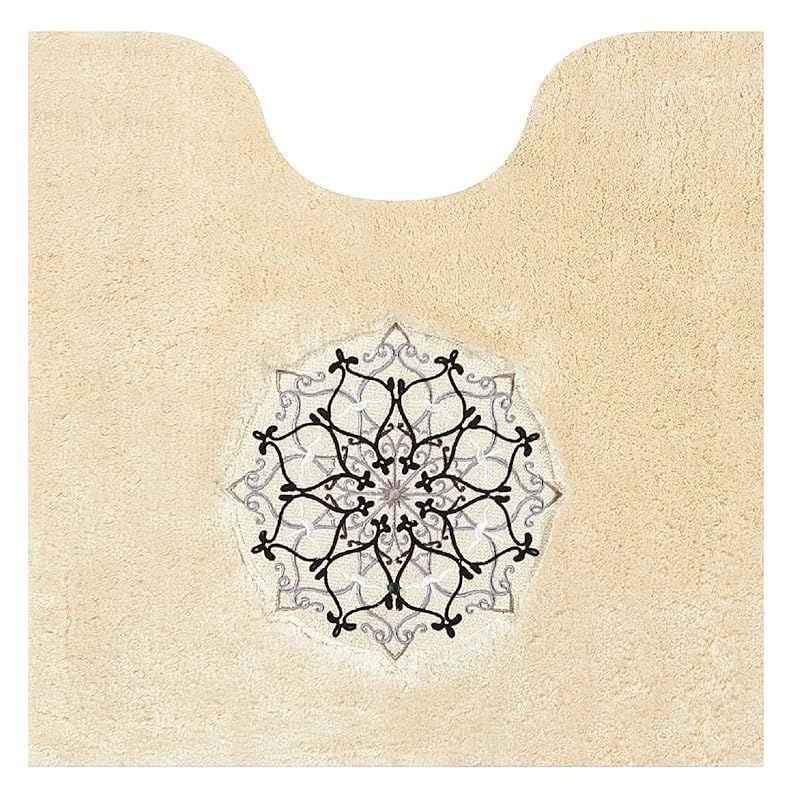 センコー M home ミーナ トイレマット 約65×65cm ベージュ 1