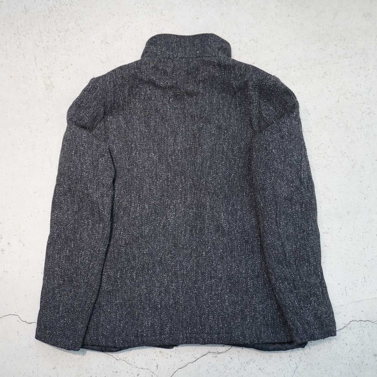 ripvanwinkle リップヴァンウインクル ツイード 2way スタンド カラー