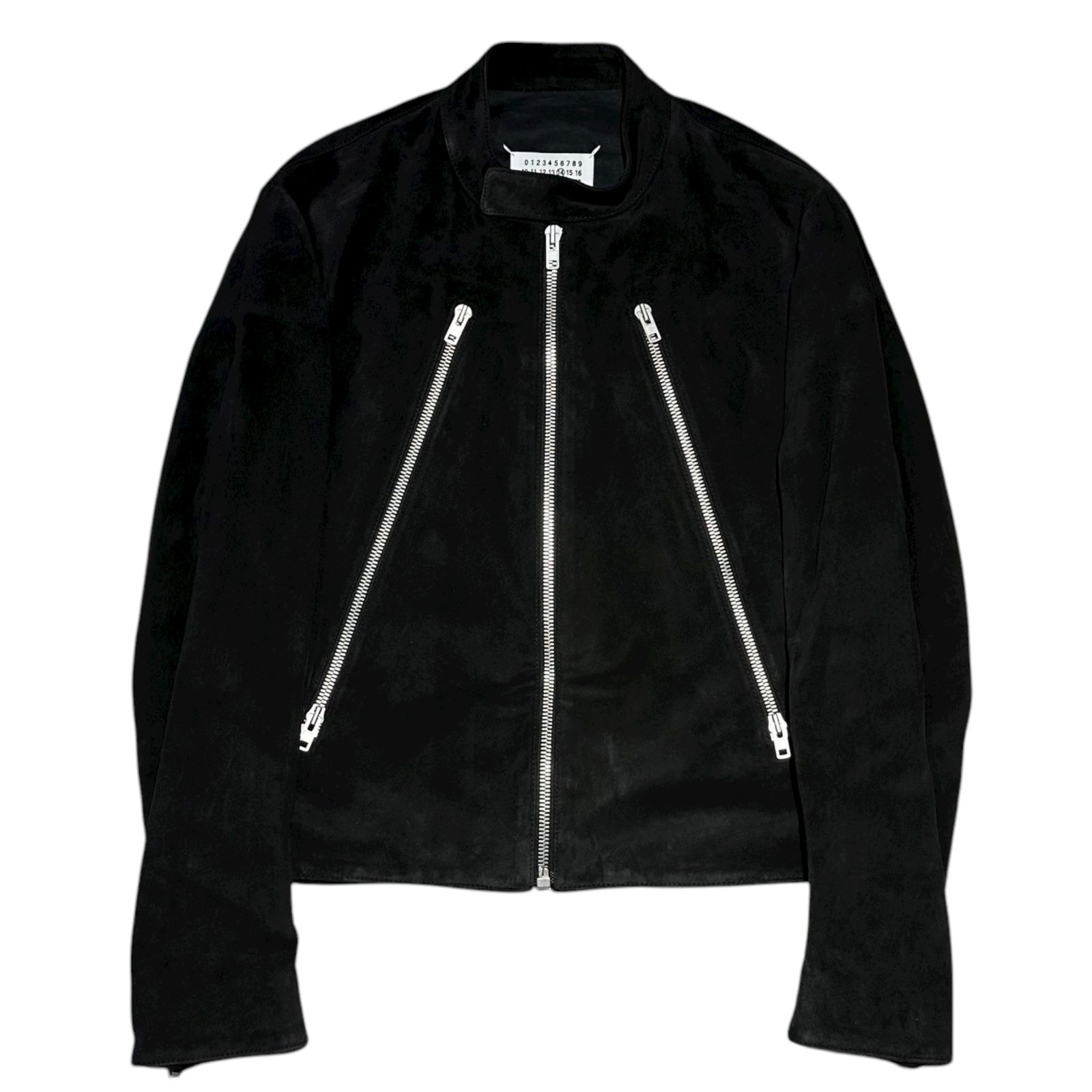 MAISON MARGIELA(メゾンマルジェラ) 24AW 5ZIP LEATHER JACKET - Black