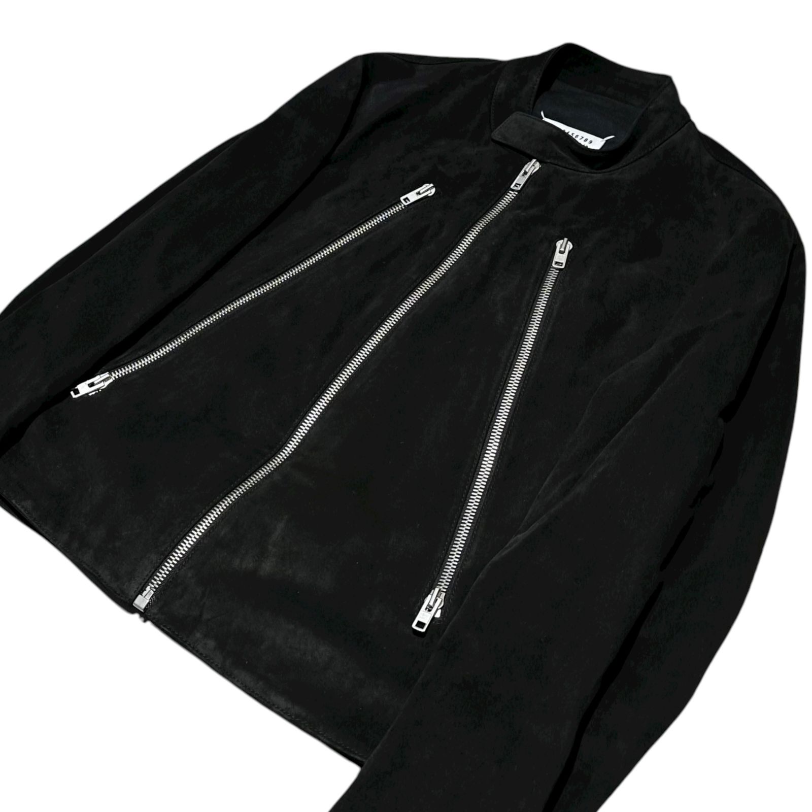 MAISON MARGIELA(メゾンマルジェラ) 24AW 5ZIP LEATHER JACKET - Black