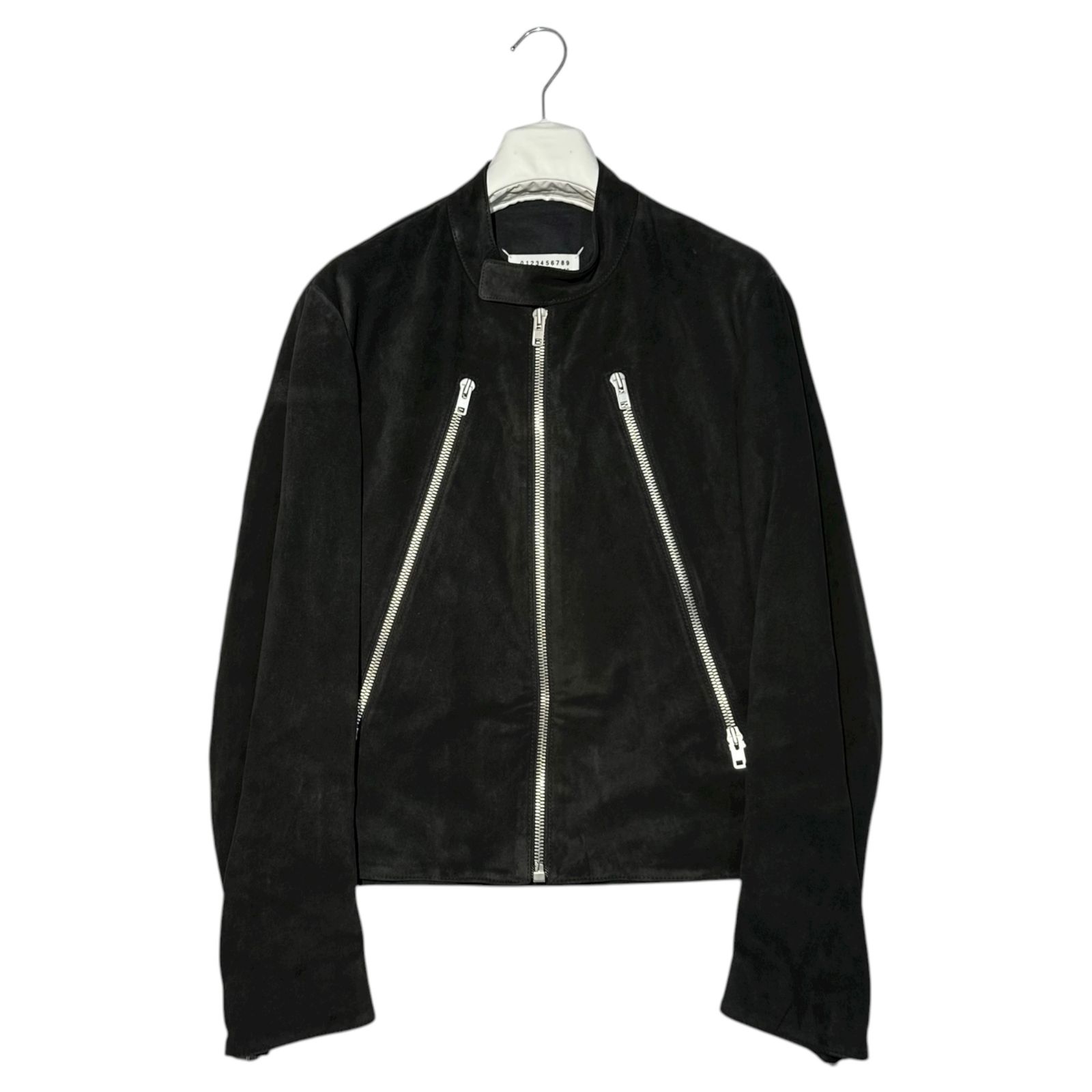 MAISON MARGIELA(メゾンマルジェラ) 24AW 5ZIP LEATHER JACKET - Black