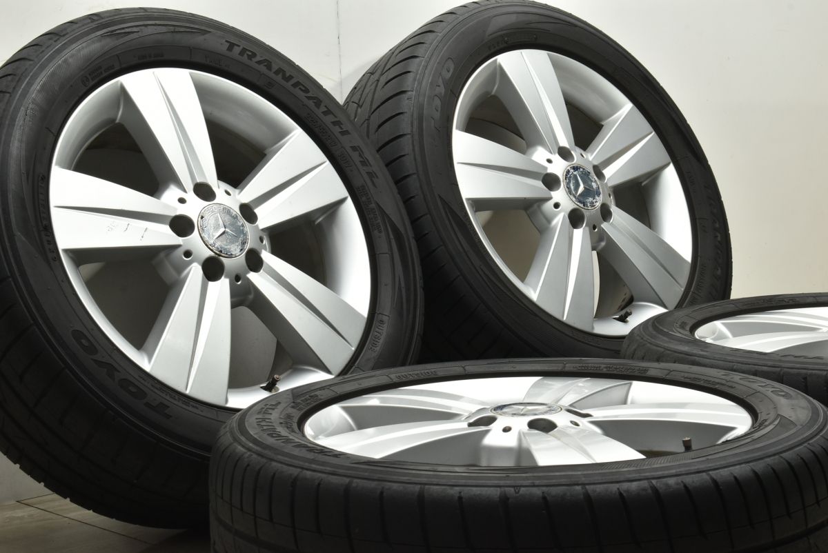 ホイールのみ可 メルセデスベンツ W 639 Vクラス 17 in 7 J 56 PCD 112 トーヨー トランパス ML 225 55 R 品番 可