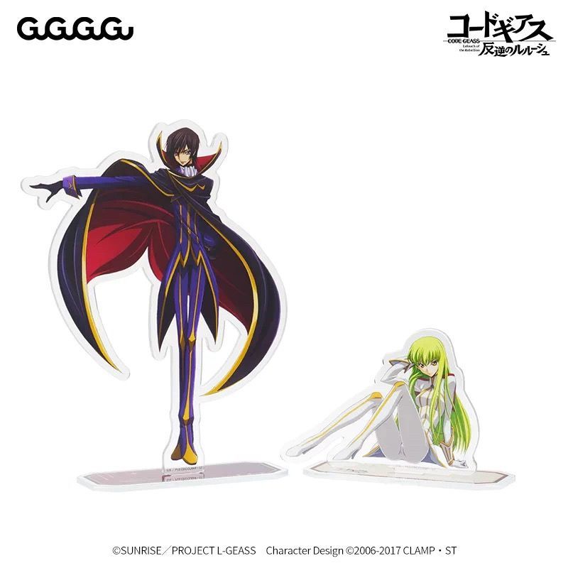 海外公式グッズ】【中国限定】コードギアス ルルーシュ C.C アクリル