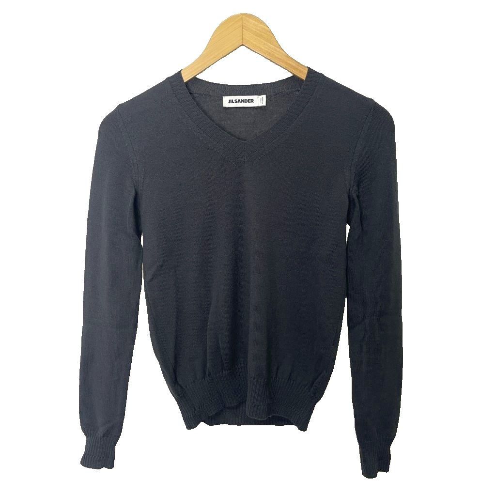 JIL SANDER Ｖネックニット JIL SANDER Vネックニット Jil Sander Vネック セーター | グレー