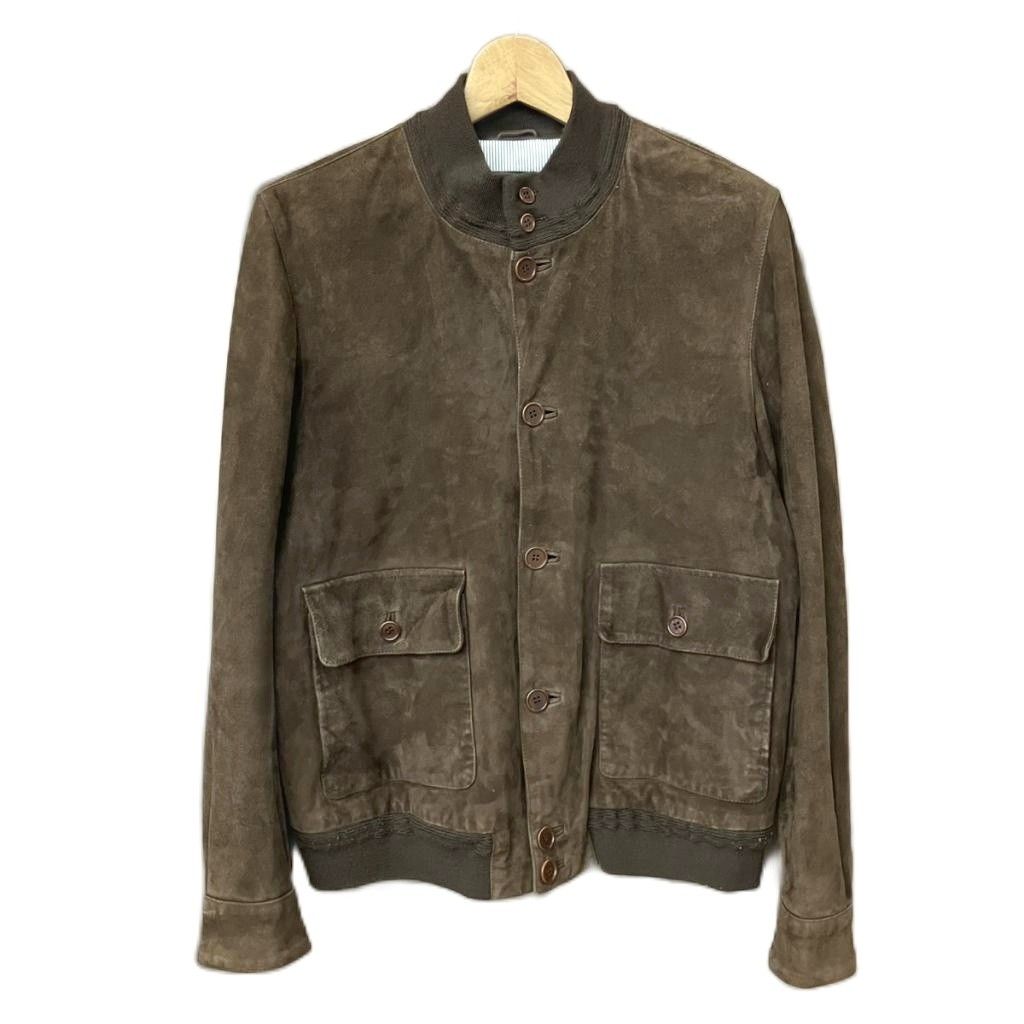 チンクアンタ Cinquanta ドライビングブルゾン 羊革 ラムスキン  