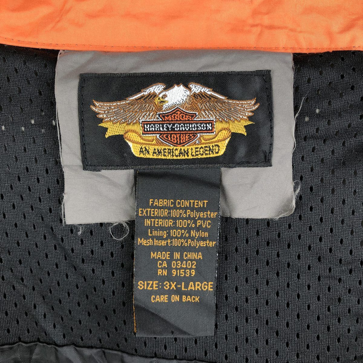 古着 ビッグサイズ ハーレーダビッドソン Harley-Davidson バックロゴ