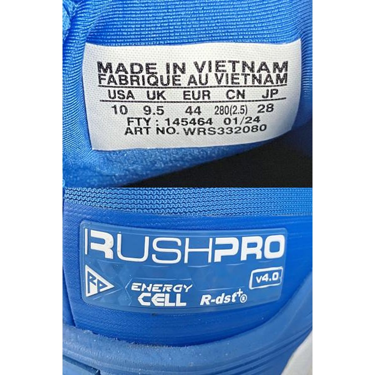  Wilson RUSH PRO 4.5 OMNI テニスシューズ 27.5 cm シューズ(男性用) テニス