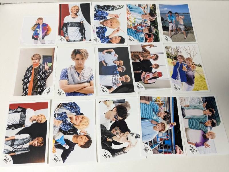 WEST. 藤井流星 公式写真 160枚セット まとめ売り - メルカリ